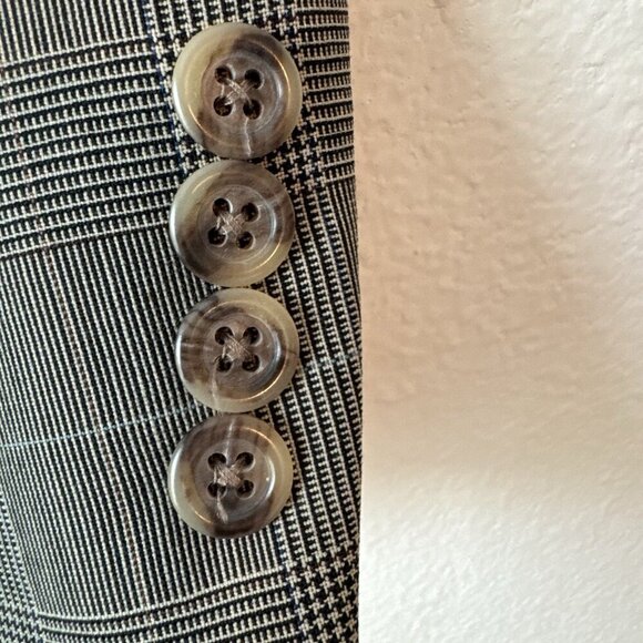 VTG Tommy Hilfiger Mcraes Blazer Mens Sports Coat Suit Jacket 46L Union Made USA - Picture 10 of 14